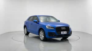 2018 Audi Q2 GA MY19 35 TFSI Design (1.4 TFSI) Blue 7 Speed Auto S-Tronic Wagon