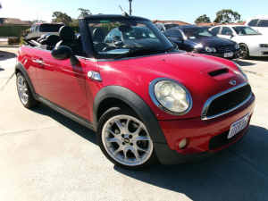 2010 Mini Cabrio R57 MY10 Cooper S Steptronic Red 6 Speed Sports Automatic Convertible