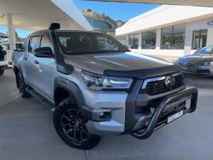 2021 Toyota Hilux GUN126R Rogue Double Cab Silver 6 Speed Sports Automatic Utility