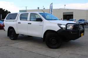 2018 Toyota Hilux GUN125R Workmate Double Cab 6 Speed Sports Automatic Utility