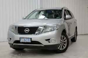2017 Nissan Pathfinder R52 Series II MY17 ST X-tronic 2WD Silver 1 Speed Constant Variable Wagon