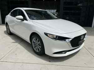 2023 Mazda 3 BP2S7A G20 SKYACTIV-Drive Pure White 6 Speed Sports Automatic Sedan