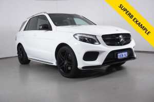 2018 Mercedes-Benz GLE350d 4Matic 166 MY17.5 White 9 Speed Automatic G-Tronic Wagon