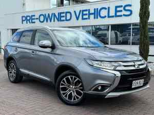 2016 Mitsubishi Outlander ZK MY16 LS 4WD Silver 6 Speed Constant Variable Wagon