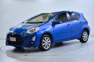 2016 Toyota Prius c NHP10R i-Tech E-CVT Blue 1 Speed Constant Variable Hatchback Hybrid Brooklyn Brimbank Area Preview