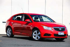 2013 Holden Cruze JH Series II MY13 CD Red 5 Speed Manual Hatchback Ringwood Maroondah Area Preview