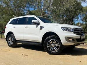 2019 Ford Everest UA II 2019.00MY Trend White 10 Speed Sports Automatic SUV