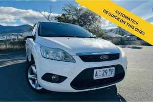 2009 Ford Focus LT LX White 4 Speed Sports Automatic Hatchback