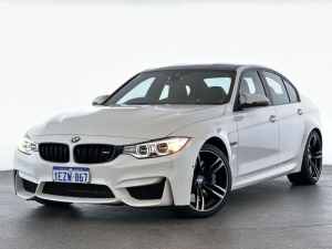 2016 BMW M3 F80 LCI M-DCT White 7 Speed Sports Automatic Dual Clutch Sedan