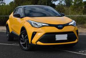 2021 Toyota C-HR ZYX10R Koba E-CVT 2WD Yellow 7 Speed Constant Variable Wagon Hybrid Geelong Geelong City Preview