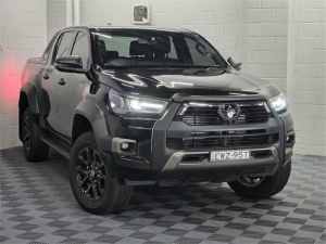 2022 Toyota Hilux GUN126R Rogue (4x4) Black 6 Speed Automatic Double Cab Pick Up