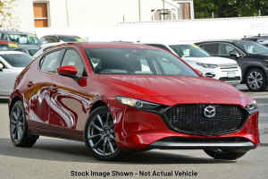2024 Mazda 3 BP2HLA G25 SKYACTIV-Drive GT Soul Red Crystal 6 Speed Sports Automatic Hatchback Liverpool Liverpool Area Preview