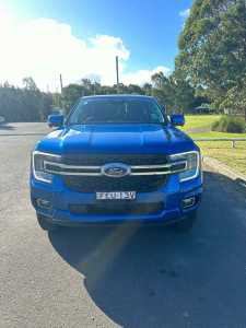 2023 Ford Ranger PY 2024.00MY XLT Blue 10 Speed Sports Automatic Double Cab Pick Up