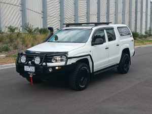 2017 Volkswagen Amarok 2H MY18 TDI420 4MOTION Perm Core Plus White 8 Speed Automatic Utility Altona North Hobsons Bay Area Preview