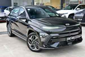 2023 Hyundai Kona SX2.V1 MY24 N Line AWD Black 8 Speed Sports Automatic Wagon