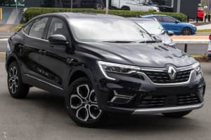 2022 Renault Arkana JL1 MY22 Intens Coupe EDC Black 7 Speed Sports Automatic Dual Clutch Hatchback