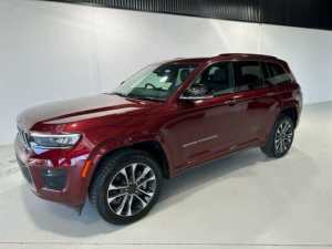 2023 Jeep Grand Cherokee WL MY23 Overland Velvet Red 8 Speed Sports Automatic Wagon