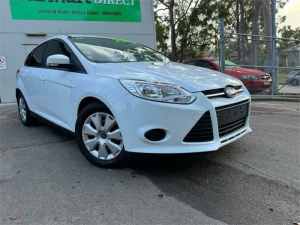 2015 Ford Focus LW MK2 MY14 Ambiente White 6 Speed Automatic Hatchback