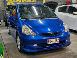 2004 Honda Jazz GD MY05 VTi-S Blue 7 Speed Constant Variable Hatchback