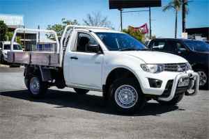 2015 Mitsubishi Triton MN MY15 GL 4x2 White 5 Speed Manual Cab Chassis Archerfield Brisbane South West Preview