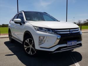 2017 Mitsubishi Eclipse Cross YA MY18 Exceed 2WD White 8 Speed Constant Variable Wagon