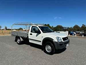 2006 Holden Rodeo RA MY06 Upgrade LX White 5 Speed Manual Cab Chassis