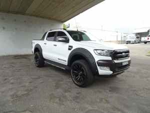 2017 Ford Ranger PX MkII 2018.00MY Wildtrak Double Cab White 6 Speed Sports Automatic Utility Nowra Nowra-Bomaderry Preview