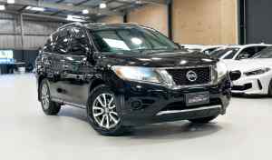 2014 Nissan Pathfinder R52 MY14 ST X-tronic 4WD Black 1 Speed Constant Variable Wagon