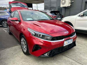 2021 Kia Cerato BD MY22 S Red 6 Speed Sports Automatic Hatchback North Hobart Hobart City Preview