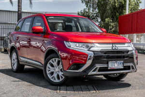 2021 Mitsubishi Outlander ZL MY21 ES Red 6 Speed Automatic Selespeed Wagon