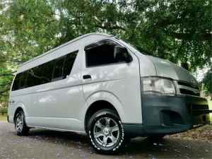 2012 Toyota HiAce TRH228R MY12 UPGRADE 2012 4WD Super Long Wheel Base 4WD 14 Seater SLWB Silver West Ryde Ryde Area Preview