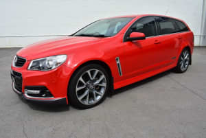 2015 Holden Commodore VF MY15 SS V Sportwagon Red 6 Speed Sports Automatic Wagon