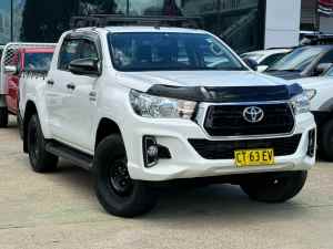 2019 Toyota Hilux GUN126R MY19 SR (4x4) White 6 Speed Automatic Double Cab Pick Up