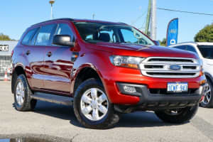 2015 Ford Everest UA Ambiente Red 6 Speed Sports Automatic SUV