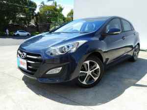 2016 Hyundai i30 GD4 Series 2 Active X Blue 6 Speed Automatic Hatchback
