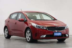 2018 Kia Cerato BD MY19 S Red 6 Speed Sports Automatic Hatchback