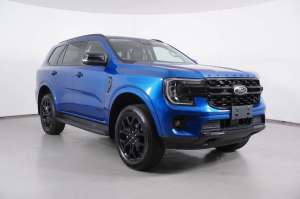 2022 Ford Everest UB MY22 Sport (4x4) Blue 10 Speed Automatic SUV