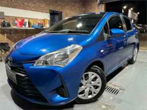 2017 Toyota Yaris NCP130R MY17 Ascent Blue 4 Speed Automatic Hatchback