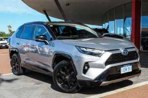 2022 Toyota RAV4 Axah52R XSE 2WD Silver Sky - Eclipse Black Roof 6 Speed Constant Variable Wagon