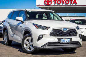 2022 Toyota Kluger Axuh78R GX eFour Frosted White 6 Speed Constant Variable Wagon Hybrid
