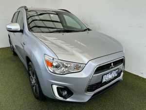 2014 Mitsubishi ASX XB MY15 LS 2WD Silver 6 Speed Constant Variable Wagon
