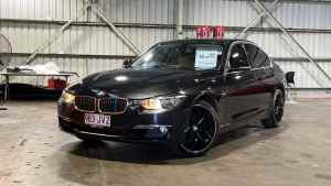 2012 BMW 3 Series F30 MY0812 328i Black 8 Speed Sports Automatic Sedan