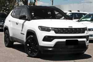 2022 Jeep Compass M6 MY22 Night Eagle FWD White 6 Speed Automatic Wagon Caroline Springs Melton Area Preview