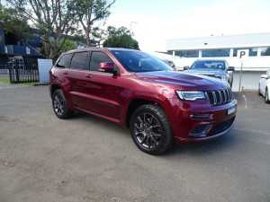 2021 Jeep Grand Cherokee WK MY21 S-Overland Red 8 Speed Sports Automatic Wagon Nowra Nowra-Bomaderry Preview