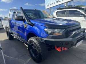 2016 Ford Ranger PX MkII XL Blue 6 Speed Sports Automatic Cab Chassis