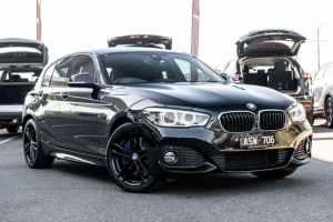 2017 BMW 1 Series F20 LCI-2 125i M Sport Black 8 Speed Sports Automatic Hatchback