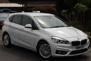 2015 BMW 2 Series F45 218d Active Tourer Steptronic Luxury Line White 8 Speed Automatic Hatchback