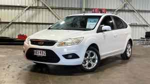 2010 Ford Focus LV LX White 4 Speed Sports Automatic Hatchback