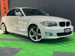 2012 BMW 1 Series E82 LCI 120i Coupe 2dr Steptronic 6sp 2.0i [MY12] White Sports Automatic Coupe