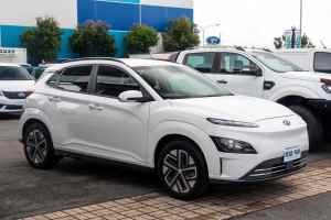 2021 Hyundai Kona Os.v4 MY21 electric Elite White 1 Speed Reduction Gear Wagon